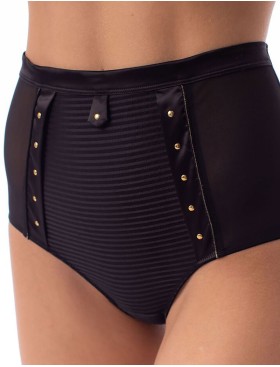 Трусы слипы комфорт Coquette Revue ELIXIR 62112-06, Цвет: черный, Размеры: S