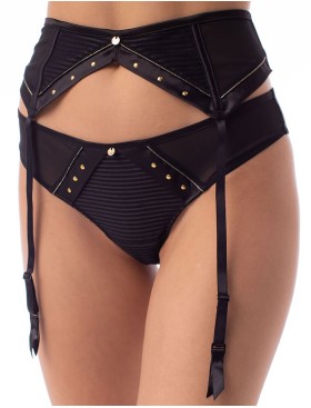 Пояс для чулок Coquette Revue ELIXIR 66112-06, Цвет: черный, Размеры: XS