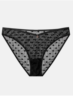 Трусики в горошек Esotiq 40923 IZZIE черный, Цвет: черный, Размеры: S, изображение 5