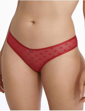 Трусики в горошек Esotiq 40923 IZZIE красный, Цвет: красный, Размеры: S