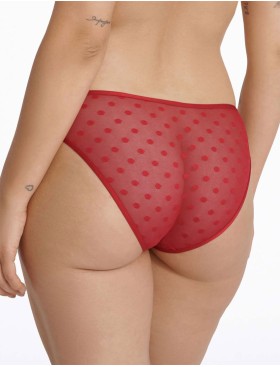 Трусики в горошек Esotiq 40923 IZZIE красный, Цвет: красный, Размеры: S, изображение 2