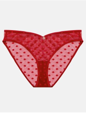 Трусики в горошек Esotiq 40923 IZZIE красный, Цвет: красный, Размеры: S, изображение 5