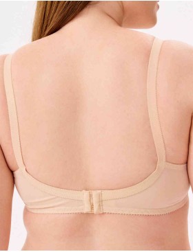 Бюстгальтер мягкий без косточек Misstyle 4122 / 122 бежевый, Цвет: бежевый, Размеры: 115D, изображение 2