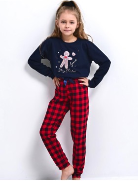 Детская пижама с брюками Sensis AMMA KIDS, Цвет: темно-синий, Размеры: 122-128