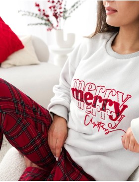 Теплая пижама с фланелевыми брюками Sensis GWEEN, Цвет: серый, Размеры: L, изображение 3