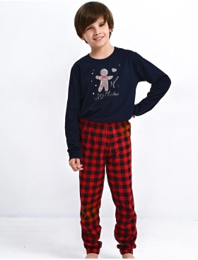 Детская пижама Sensis MATT KIDS, Цвет: темно-синий, Размеры: 122-128