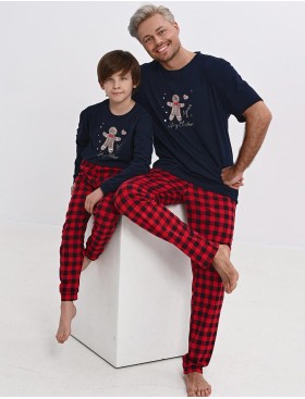 Детская пижама Sensis MATT KIDS, Цвет: темно-синий, Размеры: 122-128, изображение 2