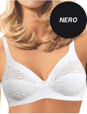 Мягкий бюстгальтер без косточек Sollievo PIUMA nero, Цвет: nero (черный), Размеры: 75B