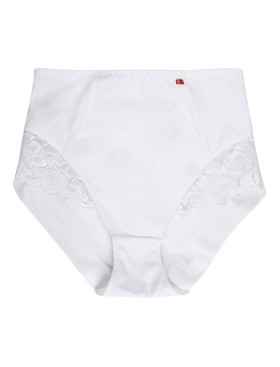 Трусы слипы высокие Sollievo S10 bianco, Цвет: bianco (белый), Размеры: 2XL, изображение 3