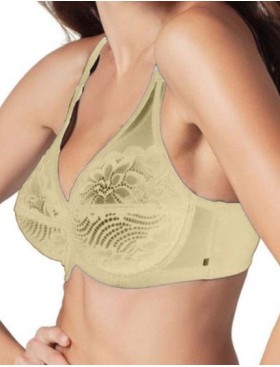 Бюстгальтер с мягкой кружевной чашкой Sollievo S4 nudo, Цвет: nudo (телесный), Размеры: 75C