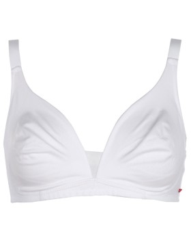 Бюстгальтер-триангул без косточек Sollievo S5 bianco, Цвет: bianco (белый), Размеры: 75C, изображение 3