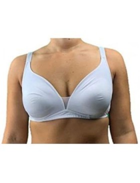 Бюстгальтер-триангул без косточек Sollievo S5 bianco, Цвет: bianco (белый), Размеры: 75C, изображение 5