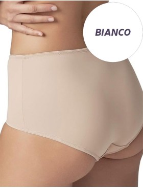 Трусы слипы высокие Sollievo SIBILLA bianco, Цвет: bianco (белый), Размеры: M, изображение 2