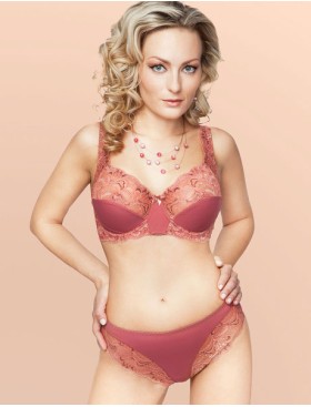 Бюстгальтер с мягкой чашкой Valmira 1112 золотая роза, Цвет: золотая роза, Размеры: 80F, изображение 2