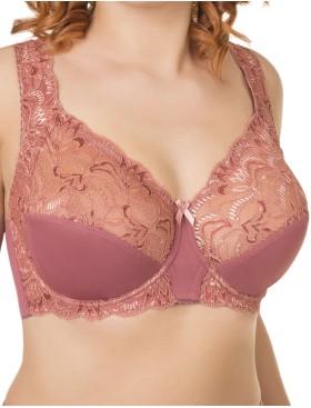 Бюстгальтер для больших размеров Valmira 1113 золотая роза, Цвет: золотая роза, Размеры: 100H