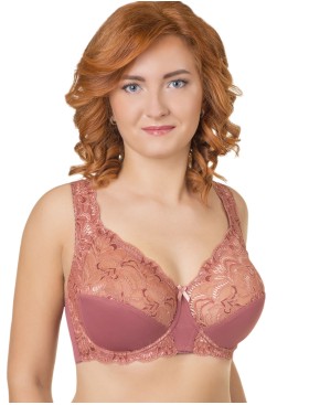 Бюстгальтер для больших размеров Valmira 1113 золотая роза, Цвет: золотая роза, Размеры: 100H, изображение 2