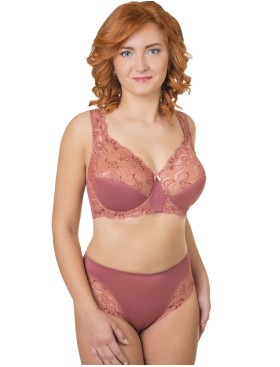 Бюстгальтер для больших размеров Valmira 1113 золотая роза, Цвет: золотая роза, Размеры: 100H, изображение 5