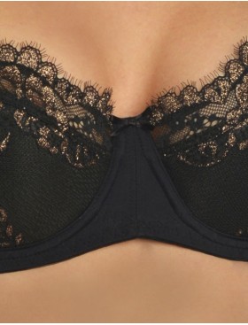 Бюстгальтер балконет Valmira 1137 черная бронза, Цвет: черная бронза, Размеры: 75D, изображение 4