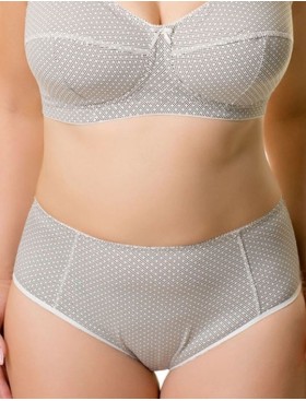 Трусики из хлопка Valmira 2929/G молочная графика, Цвет: молочная графика, Размеры: 5XL