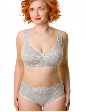 Трусики из хлопка Valmira 2929/G молочная графика, Цвет: молочная графика, Размеры: 5XL, изображение 2