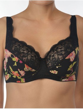 Бюстгальтер полумягкий Valmira 1109-1109/B зимний сад, Цвет: зимний сад, Размеры: 90C