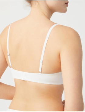 Гладкий бюстгальтер Ysabel Mora 10020 ESSENTIALS белый, Цвет: белый, Размеры: 80C, изображение 2