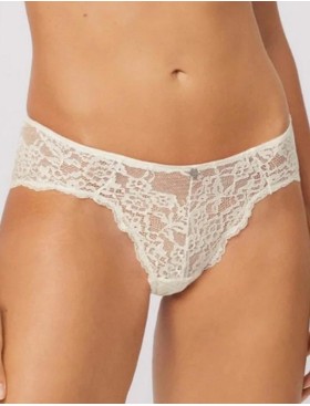 Кружевные трусы бразилиана Ysabel Mora 10139 BASIC LACE шампань, Цвет: шампань, Размеры: S