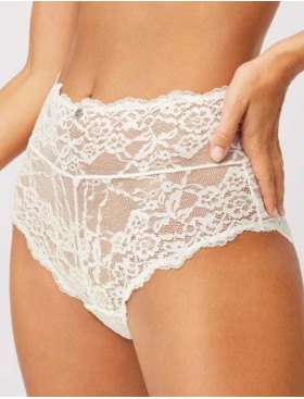 Высокие трусы слипы Ysabel Mora 10141 BASIC LACE шампань, Цвет: шампань, Размеры: M