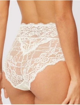 Высокие трусы слипы Ysabel Mora 10141 BASIC LACE шампань, Цвет: шампань, Размеры: M, изображение 2