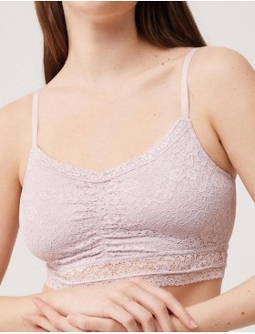 Мягкий топ без косточек Ysabel Mora 10525 LINGERIE сиреневый, Цвет: сиреневый, Размеры: L