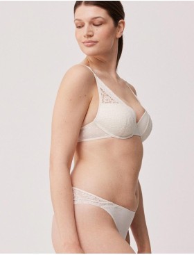 Трусы бразилиана Ysabel Mora 10527 LINGERIE экрю, Цвет: экрю, Размеры: S, изображение 3