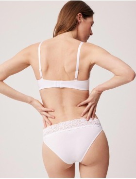 Хлопковые трусы слип-мини Ysabel Mora 10554 LINGERIE белый, Цвет: белый, Размеры: S, изображение 2