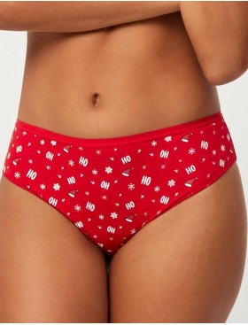 Новогодние трусы слипы Ysabel Mora 19524 CHRISTMAS, Цвет: красный, Размеры: S