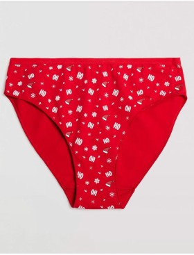 Новогодние трусы слипы Ysabel Mora 19524 CHRISTMAS, Цвет: красный, Размеры: S, изображение 3