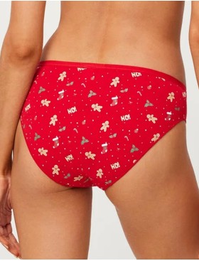 Новогодние трусы слип-миди Ysabel Mora 19526 CHRISTMAS, Цвет: красный, Размеры: S, изображение 2