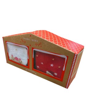 Носки мужские 2 пары Ysabel Mora 22893 темно-синий + красный, Цвет: темно-синий + красны, Размеры: 41/46, изображение 5