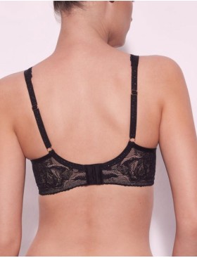 Кружевной бюстгальтер на косточках Alles FROZEN M Bralette black, Цвет: черный, Размеры: 75G, изображение 2