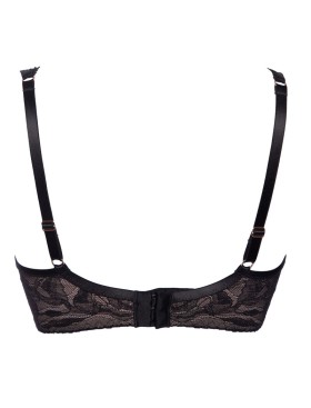 Кружевной бюстгальтер на косточках Alles FROZEN M Bralette black, Цвет: черный, Размеры: 75G, изображение 10
