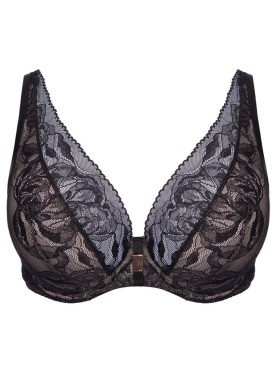 Кружевной бюстгальтер на косточках Alles FROZEN M Bralette black, Цвет: черный, Размеры: 75G, изображение 9
