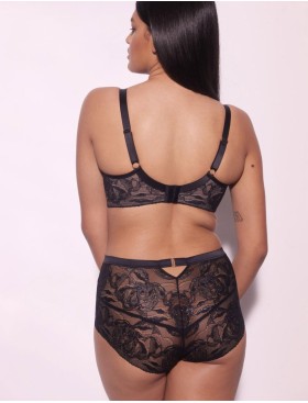 Бюстгальтер полупоролон Alles FROZEN PU black, Цвет: черный, Размеры: 70I, изображение 6