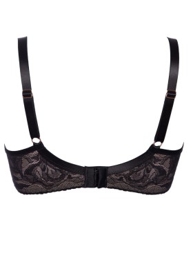 Бюстгальтер полупоролон Alles FROZEN PU black, Цвет: черный, Размеры: 70I, изображение 9