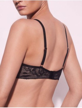 Бюстгальтер пуш-ап Alles FROZEN P-UP black, Цвет: черный, Размеры: 60E, изображение 2