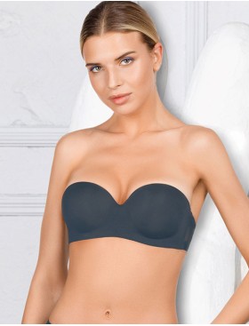 Бюстгальтер анжелика пуш-ап Amelie MILLA 2017 синий жемчуг new, Цвет: синий жемчуг, Размеры: 65C, изображение 4