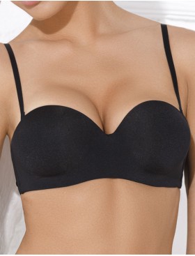 Бюстгальтер анжелика пуш-ап Amelie MILLA 2017 черный new, Цвет: черный, Размеры: 90A, изображение 4