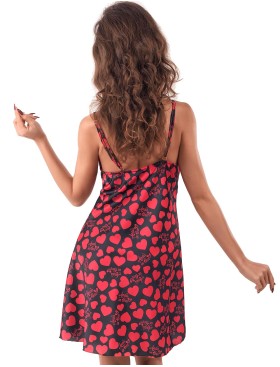 Сорочка на тонких бретелях Anais MORGAN CHEMISE, Цвет: черный, Размеры: L/XL, изображение 2