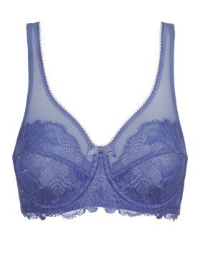 Бюстгальтер мягкий Dim GENEROUS ESSENTIEL 08H4 фиолетовый/бабочка, Цвет: фиолетовый/бабочка, Размеры: 70C, изображение 6