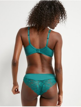 Бюстгальтер мягкий Dim GENEROUS ESSENTIEL 08H4 зеленый, Цвет: зеленый, Размеры: 80B, изображение 5