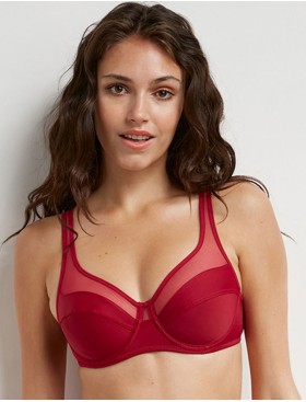 Бюстгальтер мягкий Dim GENEROUS 3983 красное вино, Цвет: красное вино, Размеры: 90B, изображение 3