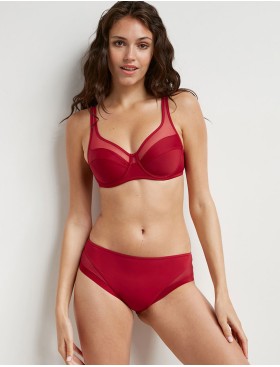 Бюстгальтер мягкий Dim GENEROUS 3983 красное вино, Цвет: красное вино, Размеры: 90B, изображение 4