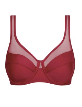 Бюстгальтер мягкий Dim GENEROUS 3983 красное вино, Цвет: красное вино, Размеры: 90B, изображение 6